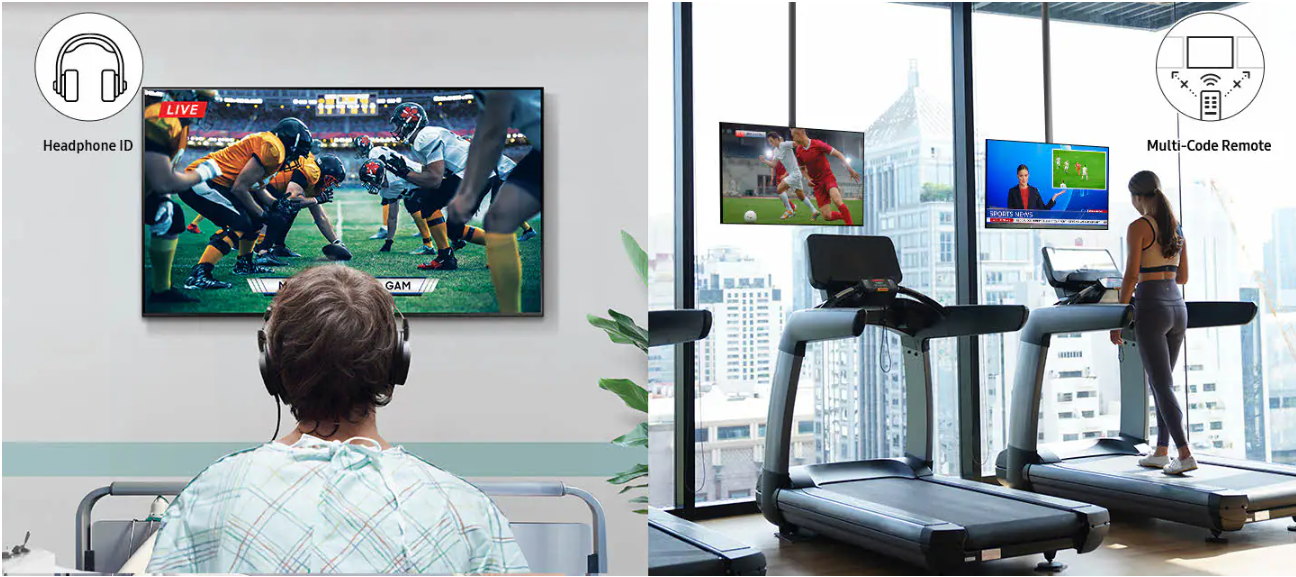 Samsung 32” HCF800 QLED Hotel Hospitality Display