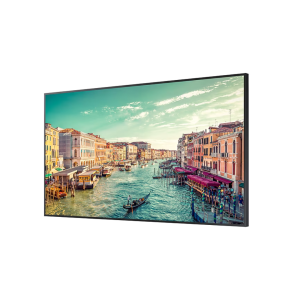 Samsung 98 QM98T-B Smart Signage Display - Angled Profile