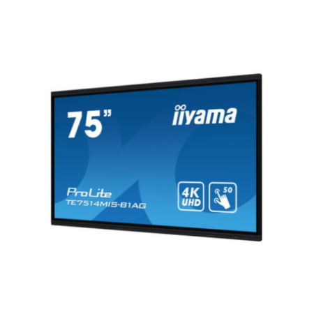 iiyama Prolite 75 Inch - TE7514MIS-B1AG - Angled Profile