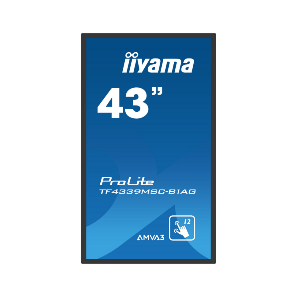 iiyama 43 Prolite TF4339MSC-B1AG - Portrait