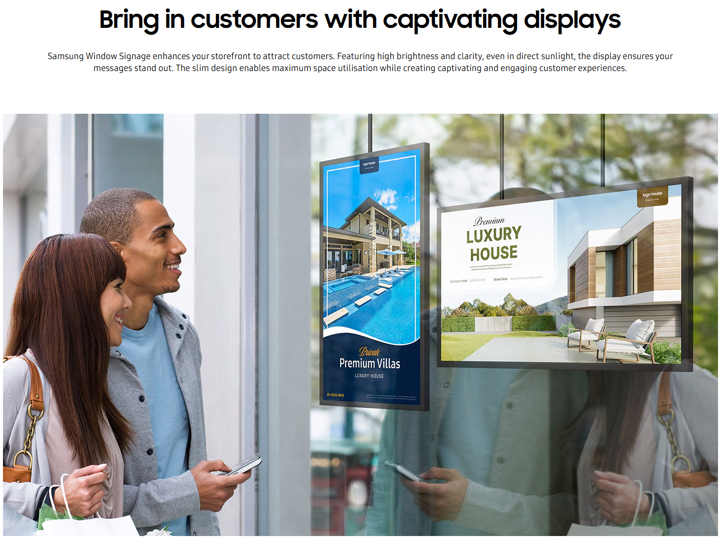 Samsung 32 inch Outdoor Signage OMDX