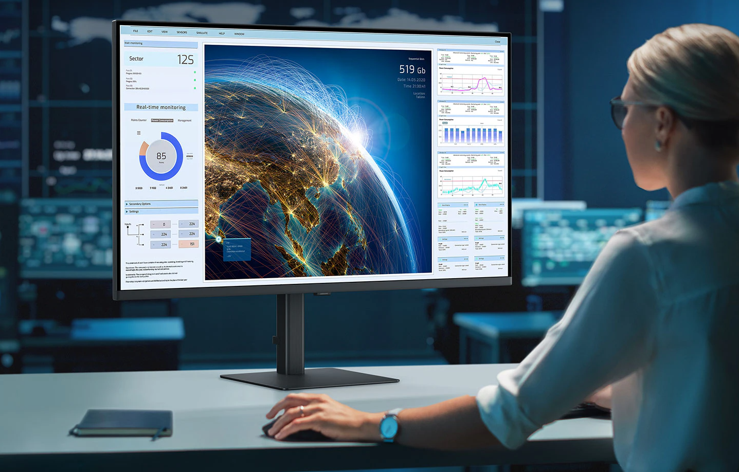 Samsung 37 S80UD UHD Monitor