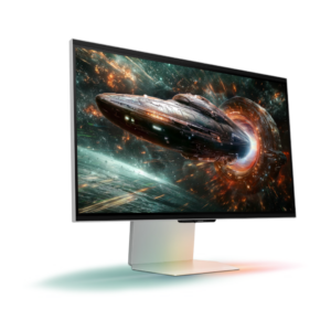 Samsung Odyssey 3D G90XF Gaming Monitor - Side Profile