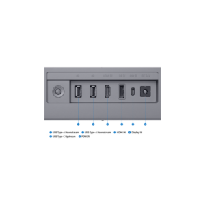 Samsung 32 OLED Smart Monitor M9 M90SF - LS32FM902SUXXU - Ports
