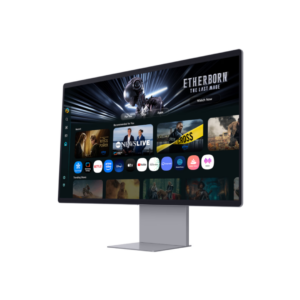 Samsung 32 OLED Smart Monitor M9 M90SF - LS32FM902SUXXU - Side