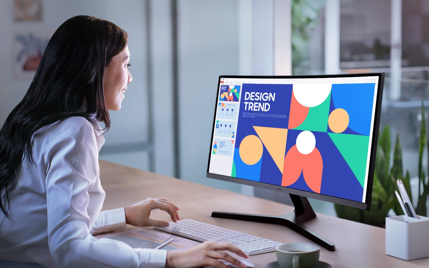 Samsung S39GD Full HD Curved Monitor