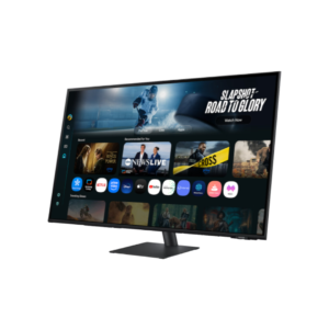 Samsung 43 Smart Monitor M7 M70F UHD - LS43FM702UUXXU - Side