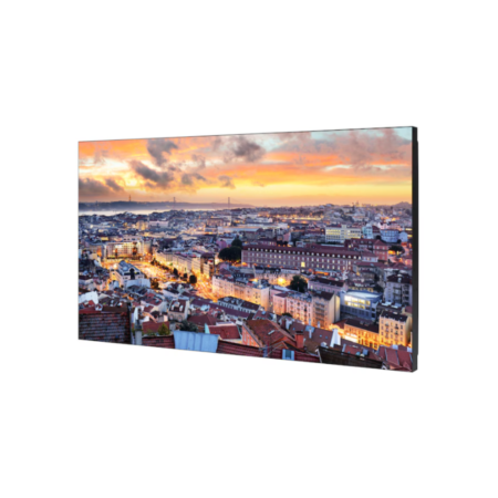 55 Inch VHC-E Extreme Narrow Bezel Video Wall - LH55VHCEBGBXEN - Angled