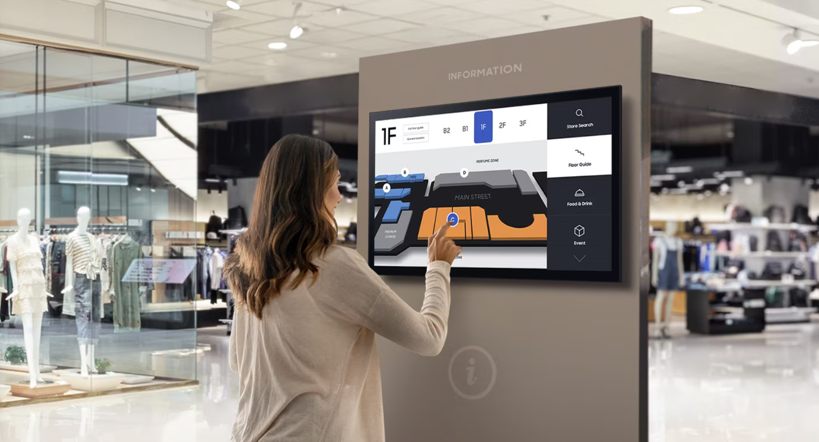 Samsung 32 QMC-T Interactive Display - Main