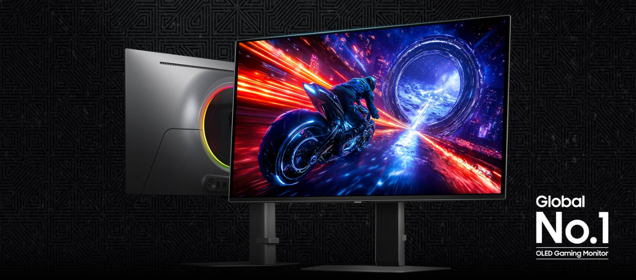 Samsung 27 Odyssey OLED G60SF QHD, 500Hz Gaming Monitor - LS27FG602SUXXU